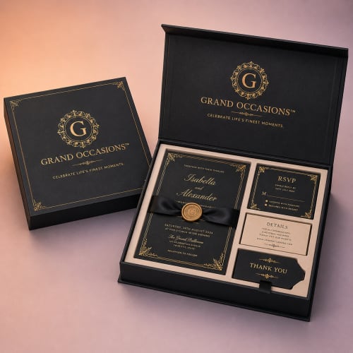 Rigid Invitation Boxes