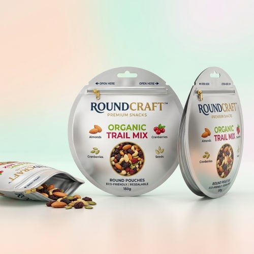 Circle Mylar Bags