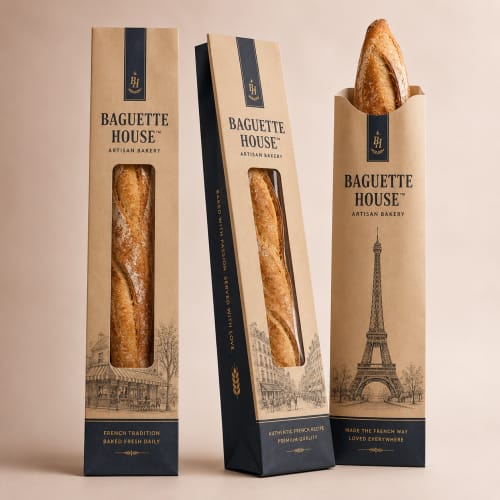 Custom Baguette Packaging