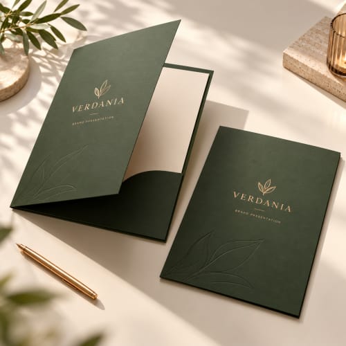 Custom Presentation Folders