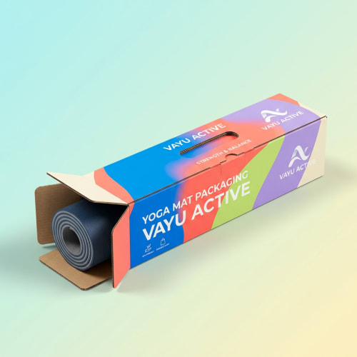 Yoga Mat Packaging Boxes