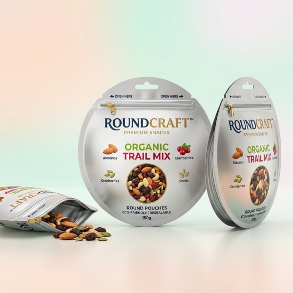 Circle Mylar Bags