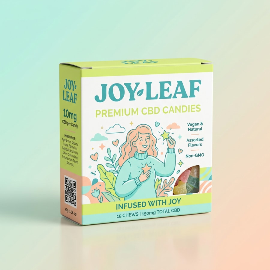 CBD Candy Packaging, construction detail