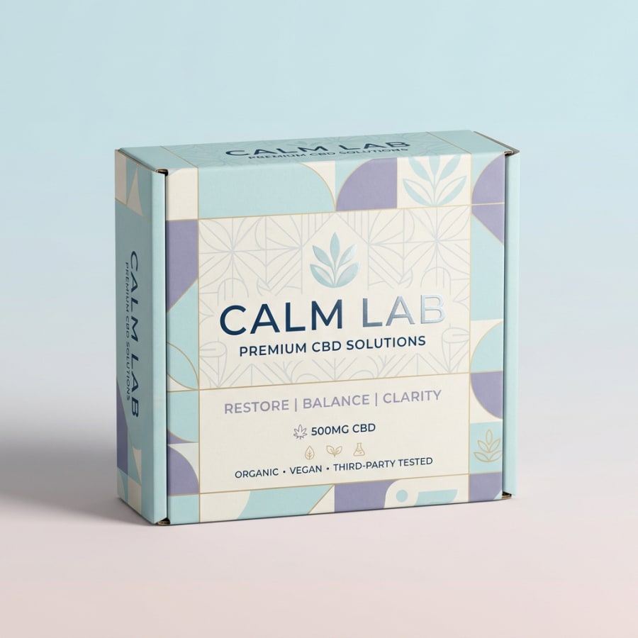 CBD Mailer Boxes, construction detail