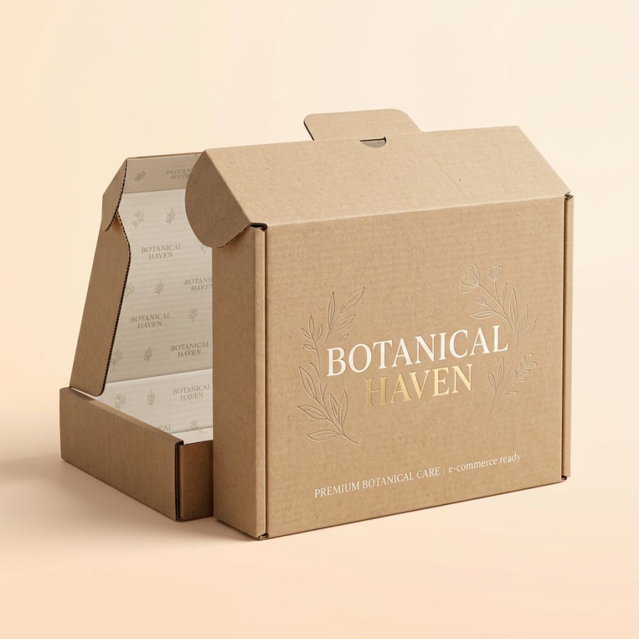 Tuck Top Mailer Boxes, construction detail