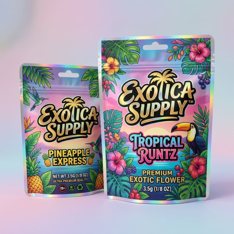 Exotic Mylar Bags, construction detail