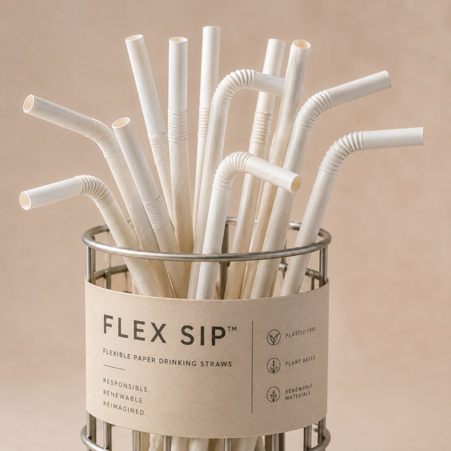 Custom Paper Straws, construction detail