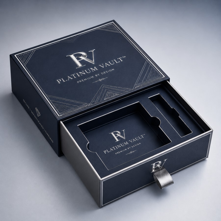 Silver Foil Boxes, construction detail