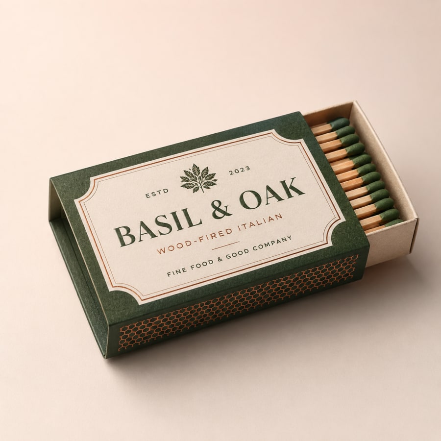 Match Boxes, construction detail