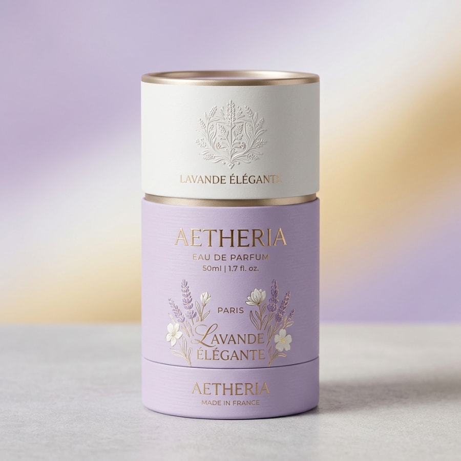 Luxury Perfume Packaging, construction detail
