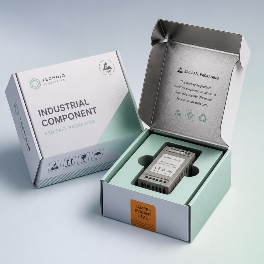 Industrial Component Boxes, construction detail