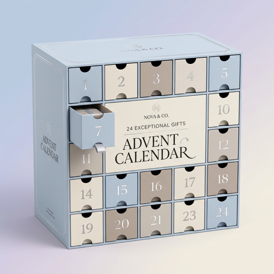 Advent Calendar, construction detail