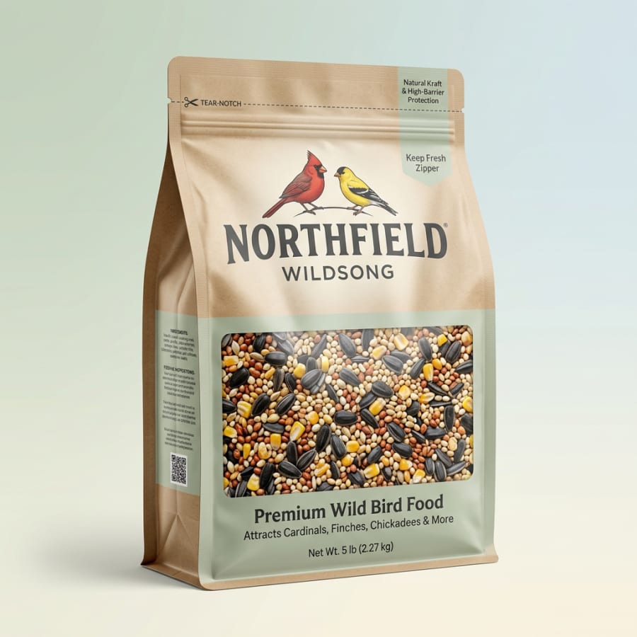 Bird Seed Packaging, construction detail