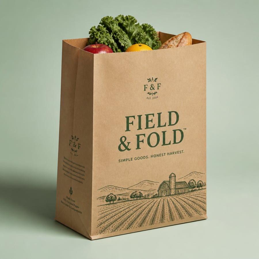 Brown Paper Bags, construction detail