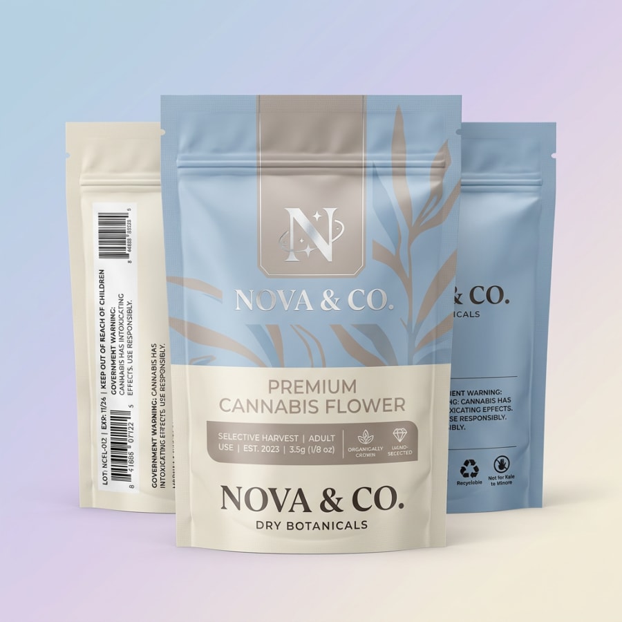 Cannabis Mylar Bags, construction detail
