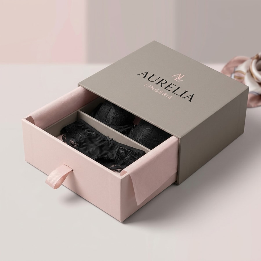 Lingerie Boxes, construction detail