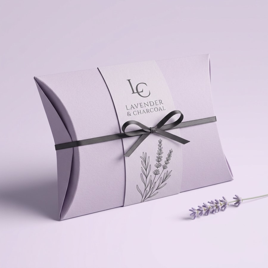 Luxury Pillow Boxes, construction detail