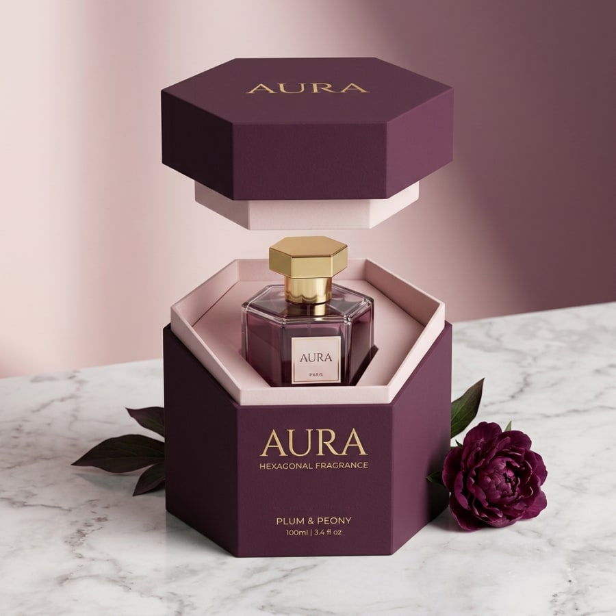 Hexagon Boxes, construction detail