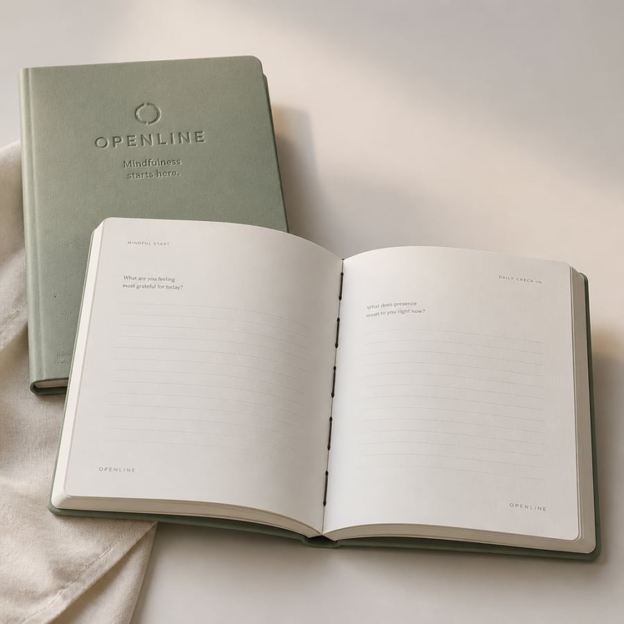 Custom Printed Journals, construction detail