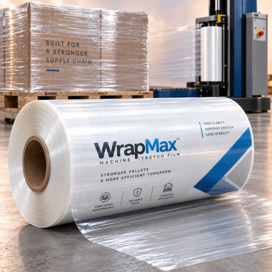 Custom Printed Stretch Film Wrap, construction detail