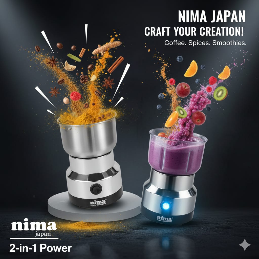Nima 2-in-1 Electric Grinder & Juicer - Image 2