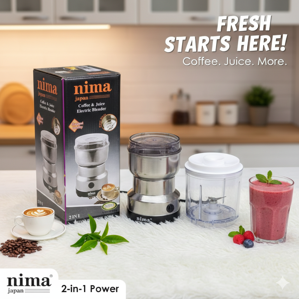 Nima 2-in-1 Electric Grinder & Juicer - Image 3