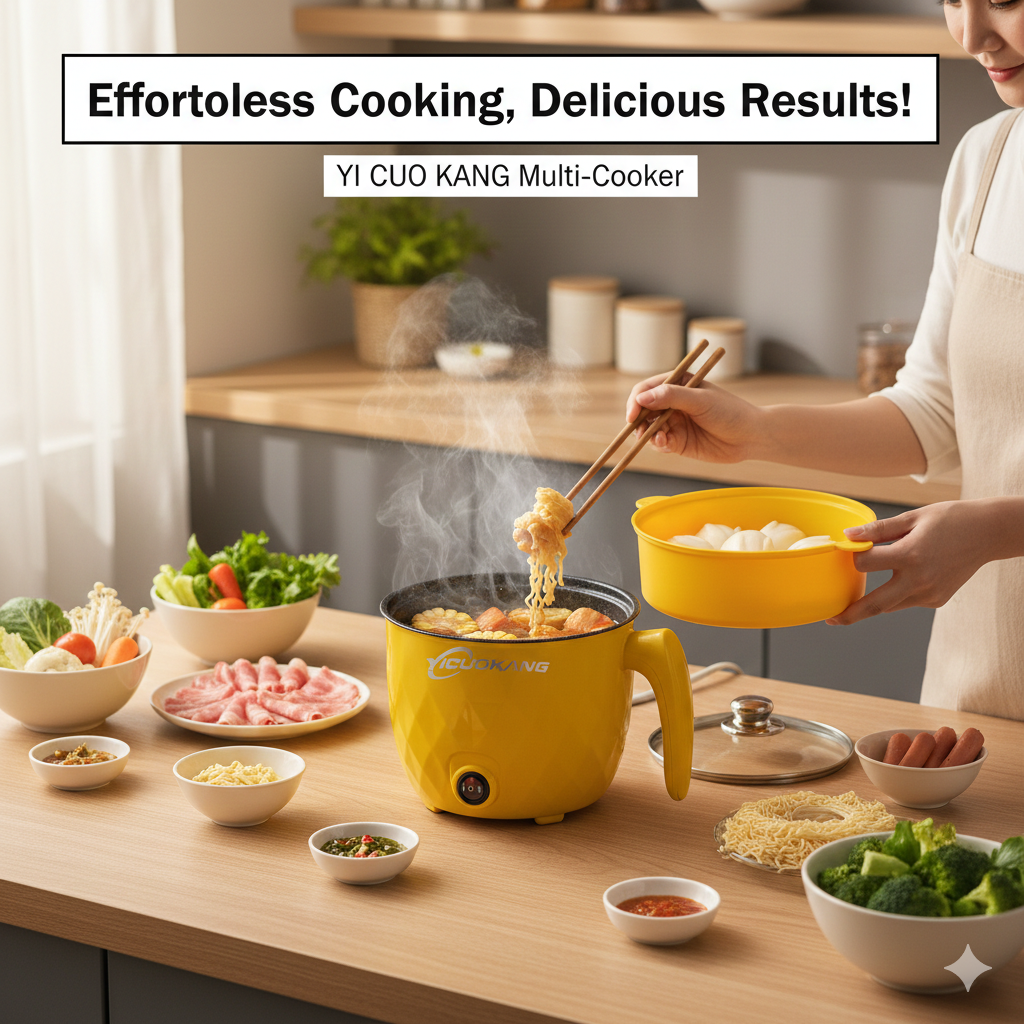 1.8L Multifunctional Electric Rice Cooker Mini Non-stick Cookware Multicooker for Home and Kitchen Appliances Pan Pots Offers - Image 2