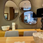 Conjunto de Espelhos Orgânicos: Transforme sua Decoração com Leveza e Delicadeza