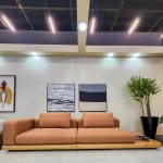 Sofá Living com Encosto Móvel: Sofisticação e Funcionalidade para Seu Lar