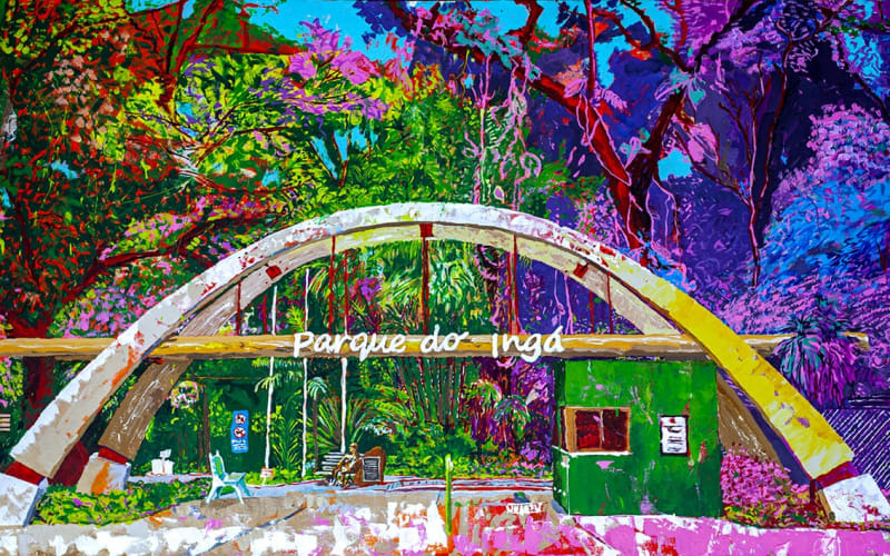 A história por trás da obra do Parque do Ingá, do artista Alexandre Silva