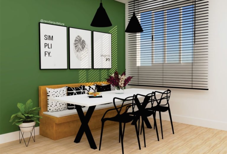 Efeito das cores nos ambientes