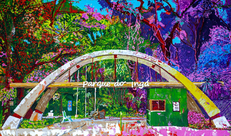 A história por trás da obra do Parque do Ingá, do artista Alexandre Silva