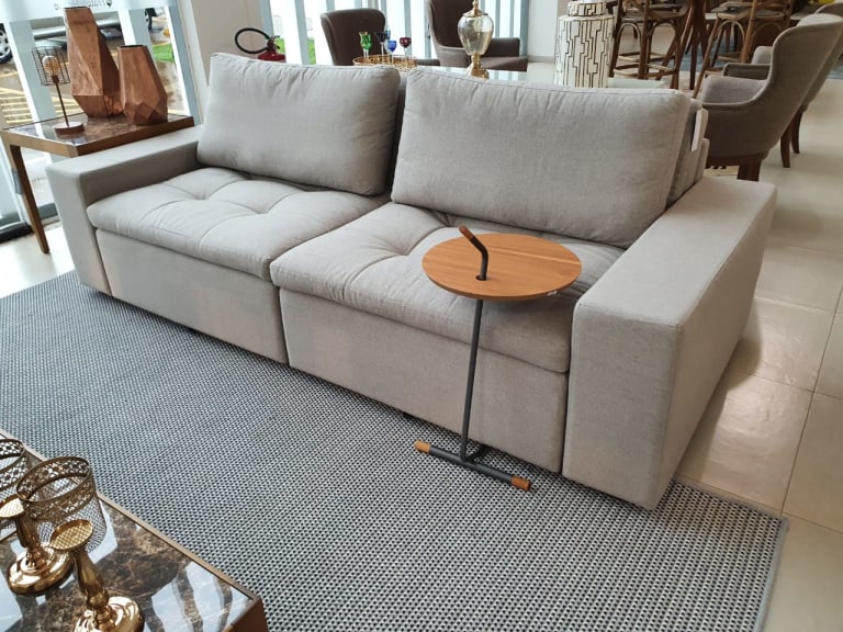 Sofá retrátil que vira cama