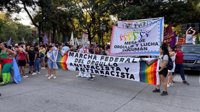 La "Marcha del Orgullo Antifascista" le permitió al gobierno polarizar aún más con la oposición