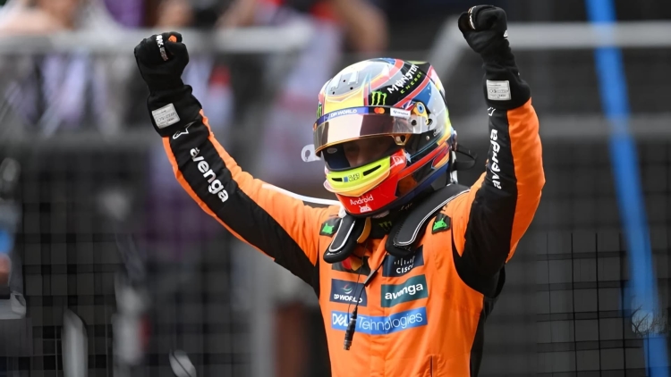 Oscar Piastri pide pista: tercer triunfo y es nuevo líder de la Máxima