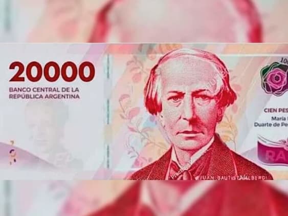 Billetes de $ 20.000: el Banco Central ratificó que circularán a partir de octubre