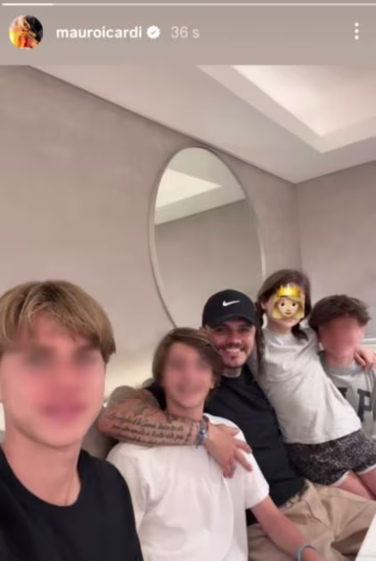 Se filtró el motivo del enojo de Wanda Nara en plena revinculación de Mauro Icardi con sus hijas