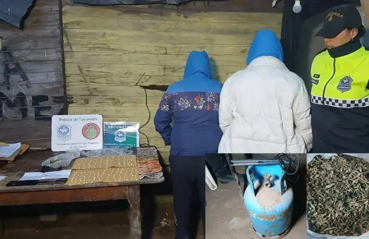 Golpe al narcomenudeo en barrio ATE: caen tres mujeres con cocaína y marihuana