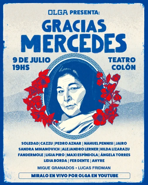 La niña que se hizo leyenda: Mercedes Sosa cumpliría 90 años y la recuerdan en todo el país