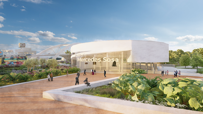 Del “cinturón de hierro” a un pulmón verde: dos jóvenes arquitectos proponen construir un parque urbano en la Estación Mitre