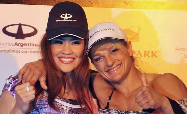 Jorge “Roña” Castro y Marcela “Tigresa” Acuña se mostraron desconsolados tras la muerte de la Locomotora