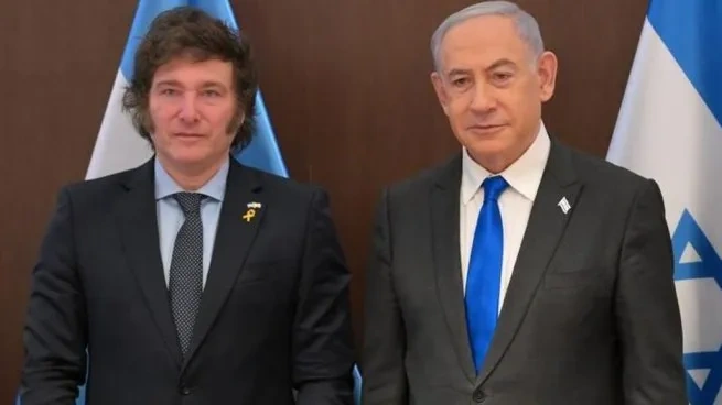 Netanyahu evalúa visitar Argentina para reunirse con Milei