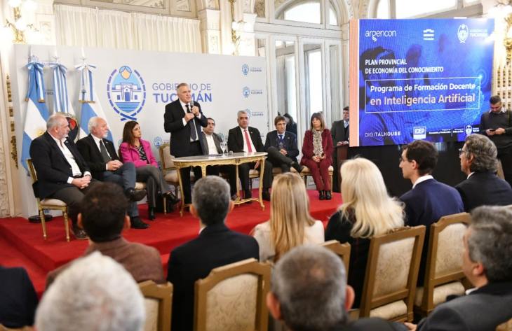 La Provincia será pionera, a nivel país, en capacitar a sus docentes en el uso de Inteligencia Artificial