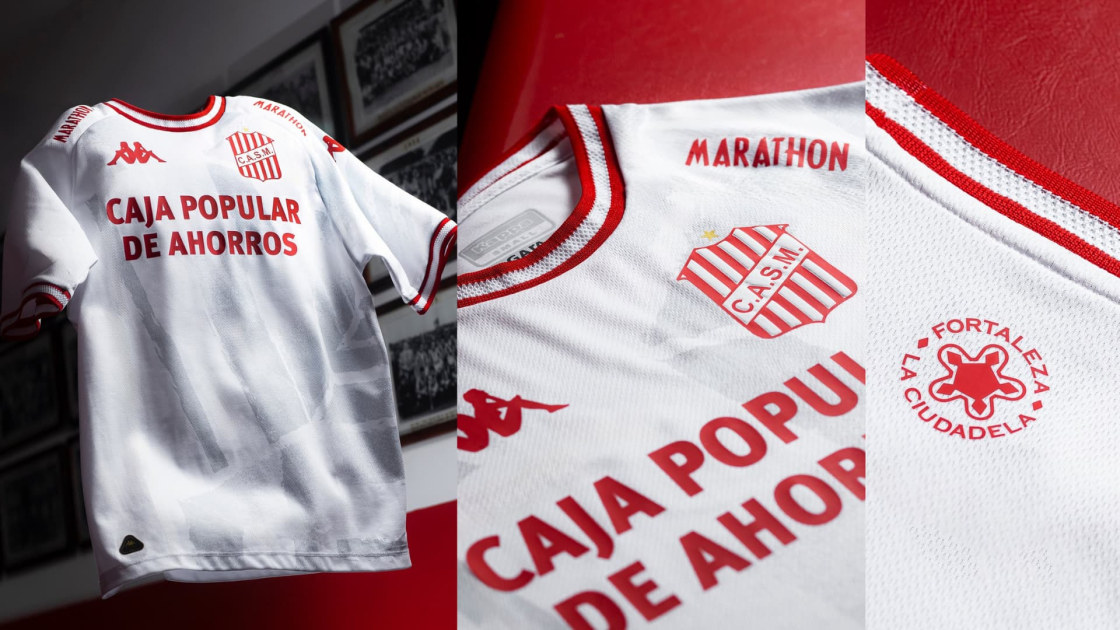 San Martín lanza tu tercera camiseta en homenaje a La Ciudadela