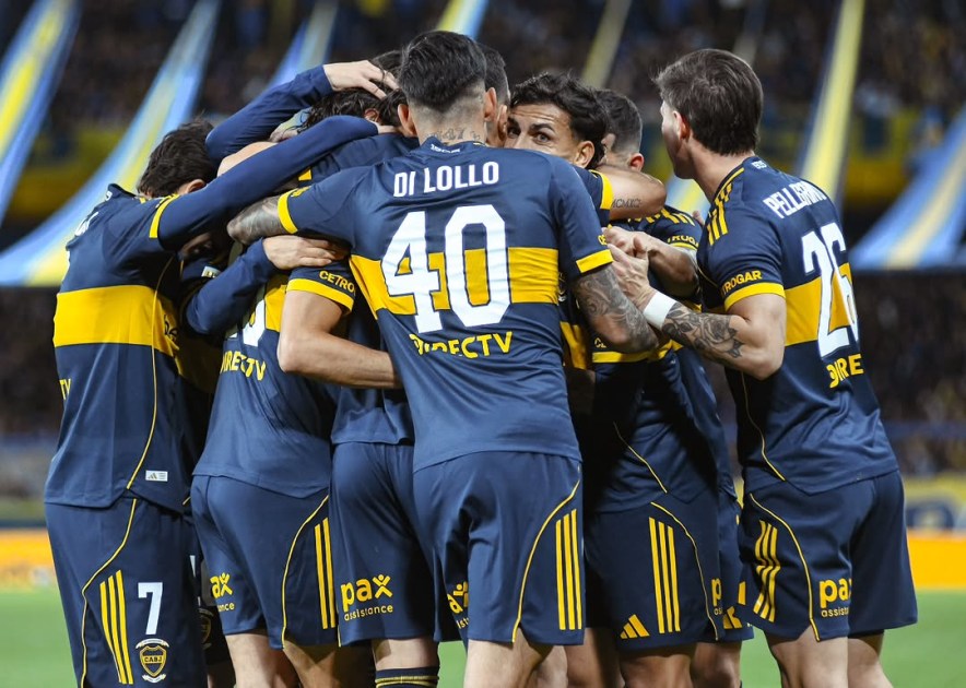 El "Matador" Cavani se reencontró con el gol y Boca celebró en su casa