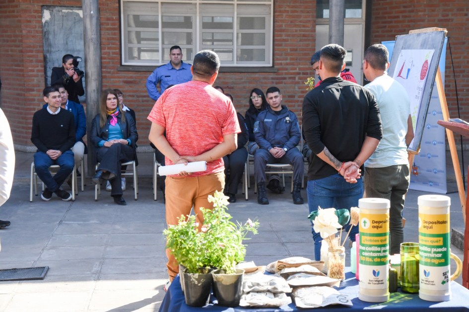 Presos de Villa Urquiza hicieron cursos dictados por el Municipio y ahora son Promotores Ambientales