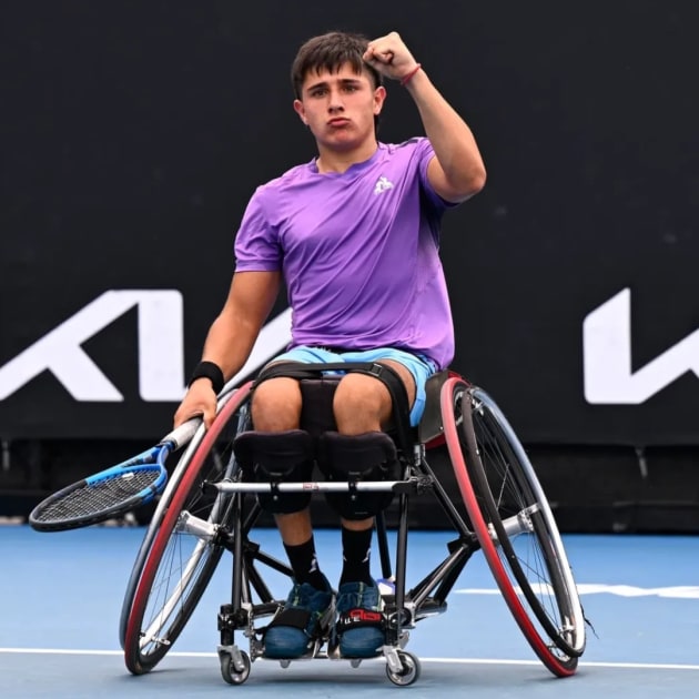 Gonzalo Lazarte debutó con doble triunfo en el US Open