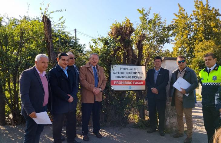 Recuperan dos terrenos fiscales usurpados en Tucumán donde se instalarán nuevas dependencias policiales