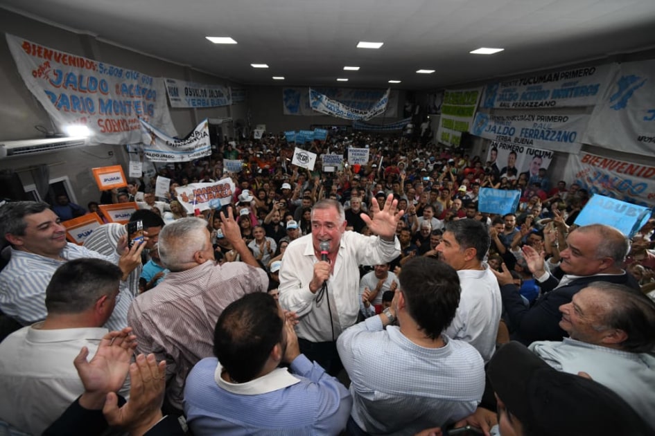 "Unidad"; el oficialismo tucumano busca despejar los fantasmas internos en cada acto partidario