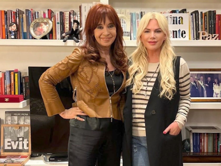 Cristina Kirchner agradeció en redes sociales la visita de Esmeralda Mitre